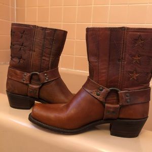 Frye Mid-Calf leather boots